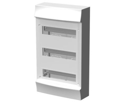 ABB Striebel & John M41W336N3 circuit distributor, surface-mounted 3x12 space units, without door, 1SLM004100S3307