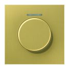 JUNG ME1940KO5C cover for KNX rotary sensor series LS | brass classic