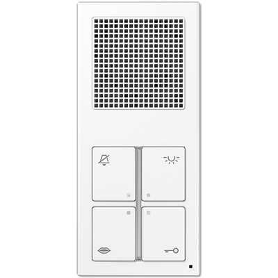 Jung SI4AWW audio indoor station standard, AS/A series, alpine white