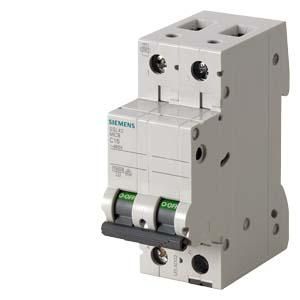 Siemens 5SL4263-6 miniature circuit breaker 400V 2-pole B63A