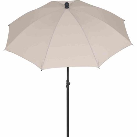 Siena Garden L32208 City umbrella Ø 180 natural steel ant/polyester natural