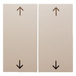 Berker 16448982 Rocker switches with imprint symbol arrows white, glossy Berker S.1