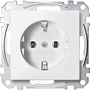 MERTEN MEG2401-0619 SCHUKO socket polar white System M