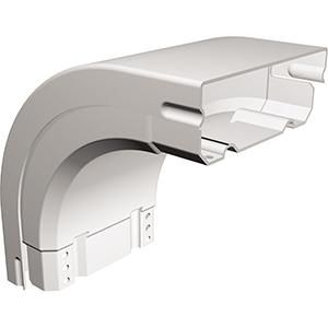 CABLOFIL 637917 Riser PVC W300 H100+lid, (stone grey)