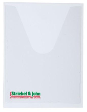 ABB Striebel & John ZA61P10 plan pocket A4 transparent pack of 10, 2CPX062375R9999