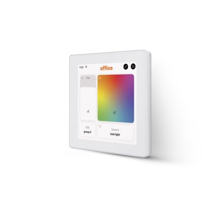 LUNATONE 86456841-PW DALI-2 touch display | Plus | white | 4 inches