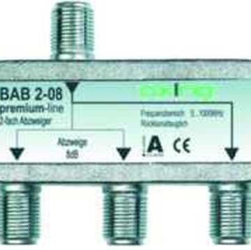 Axing BAB02016 2-way branch, 16 dB, 5...100