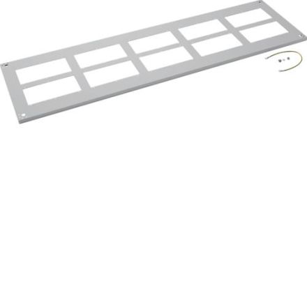 Hager FZ895D cover plate opened for ASV IP54 SKI
