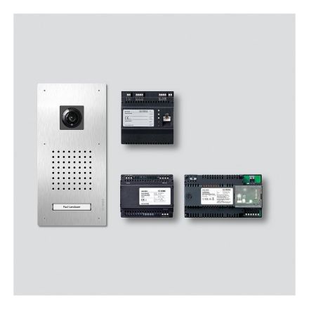 Siedle 210010051-00 SET CLVSG 850-1 Video brushed stainless steel intercom set