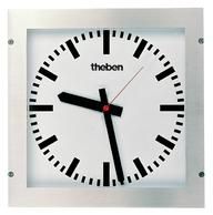 Theben 5009223 KNX indoor clock OSIRIA 232 BQ KNX 250x250mm stainless steel
