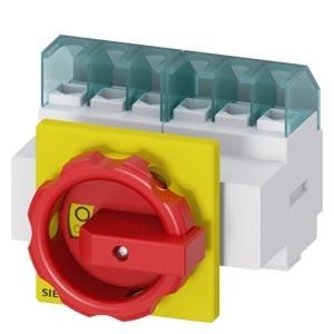 Siemens 3LD2203-3VK53 main/emergency stop switch 6-pole front mounting
