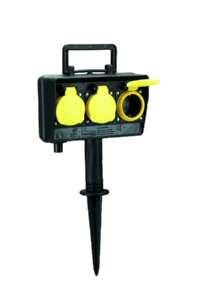 Bachmann 394.175 garden socket with ground spike