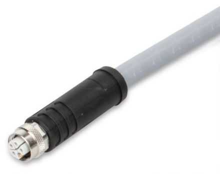 Wago 756-3501/050-075 Sensor-Actuator Cable 5p 7.5m M12 Female