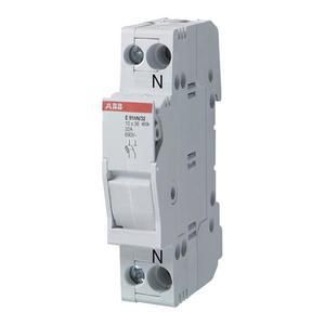 ABB Stotz-Kontakt E 92/20, fuse disconnector, 2-pole, 20A for fuse insert 8.5 x 31.5mm, 2CSM200953R1801