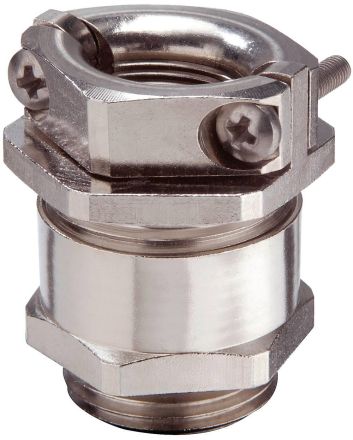 Wiska 10062138 SKMKV 36 hexagonal, nickel-plated brass, Pg 36