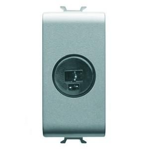 Gewiss GW14454 for loudspeaker 1M DIN41529 titanium junction box
