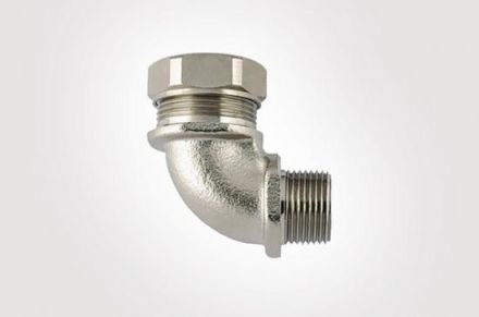 HellermannTyton 166-31601 PCS12-90FMC-M16 HelaGuard metal cable gland
