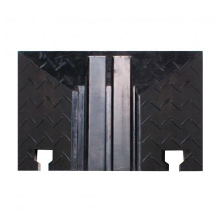 Walther 39870022 end piece 150x250x48mm black cable bridge