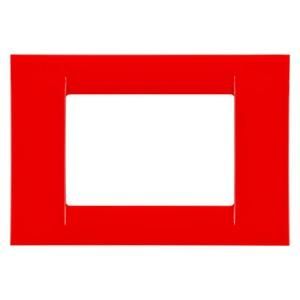 Gewiss GW22123 System Virna 3M Geranium Red Cover Frame