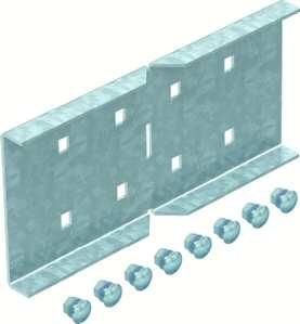OBO Bettermann WRWVK 110 for wide span system 110x250 angle connector, 6091377