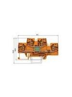 Wieland 56.704.8055.9 WKFN 4 E/35 GU multi-level terminal