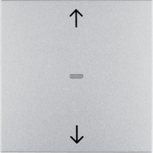 BERKER 85245283 KNX RF blind button quicklink S.1/B.3/B.7 | arrows | matt aluminum