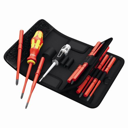 Wera 0516405Kraftf.Kompakt 60iS 16 pcs. With red shaft (05003484001)