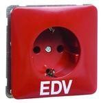 Hochköpper 00795311 D 80.6511 EDV red socket SCHUKO