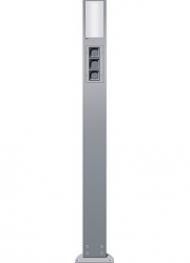 Gira 135326 1600mm light element 3x empty energy column color aluminum