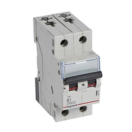 Legrand 403379 Circuit breaker TX3 B1A 2P 6KA 2M