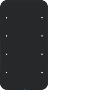 BERKER 75144865 Touch-Sensor Glass R.1 | 4-way, comfort, not configured | black glass