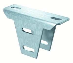 OBO Bettermann KU5VF hot-dip galvanized head plate, 6348920