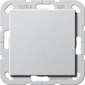 Gira 283626 rocker switch off 20 A system 55 color aluminum