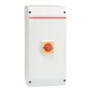 ABB Stotz-Kontakt OTP90A3M, safety switch 3-pole 45 kW 400V with red-yellow handle, 1SCA022812R3510