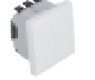 EFAPEL DOUBLE PUSH-BUTTON - 2 MOD MATTE WHITE