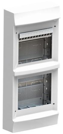 ABB Striebel & John M41W448M media distributor, surface-mounted 48 space units, ventilated door, 1SLM004100S6768