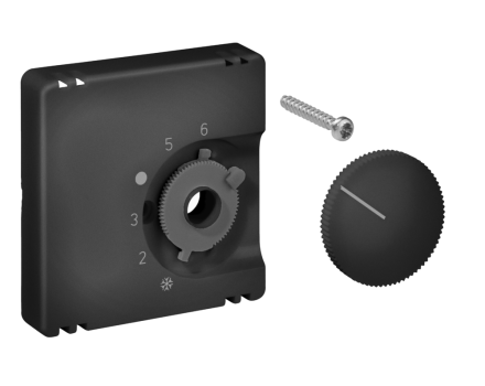 Alre-It UN990113 JZ-001.141/JU anthracite matt 55x55mm lid set