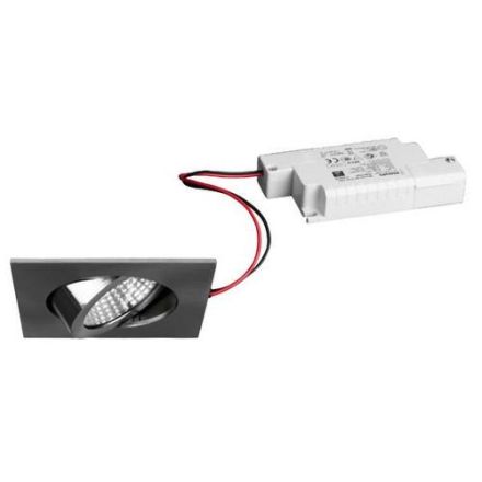 Brumberg 39365153 LED recessed spotlight 230V 6W 3000K nickel matt