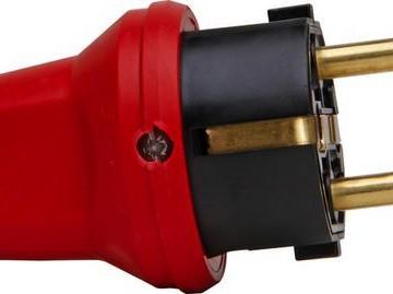 Kopp 179712001 insert break-proof 16A 250V red SCHUKO plug
