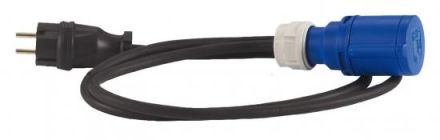 Hedi AK-SS-CK Schuko to CEE 3x16 A / 250 V
