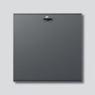 Siedle AFM 611-4/4-0 DG storage compartment module in dark grey mica