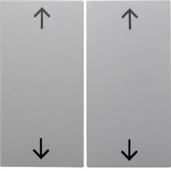 Berker 16448989 Rocker switches with imprint symbol arrows polar white, glossy Berker S.1/B.3/B.7