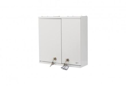 METZ CONNECT S 12xLC-D APC ceramic green pigtails OS2 wall distributor OpDAT, 1503297612-E