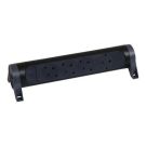 Legrand 694545 rotatable 4xSD without cable black power strip
