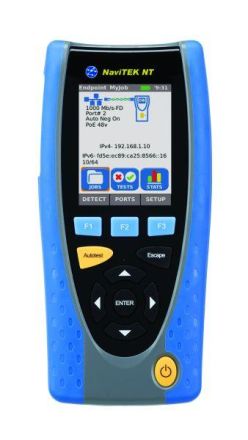 TREND Networks Ltd Ltd NaviTEK NT Pro with Touchscreen Active Network Verification Tester