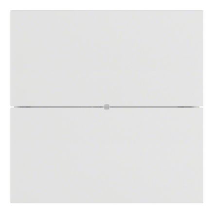 BERKER 75162599 KNX push button sensor B.IQ | 2-way, comfort | polar white matt