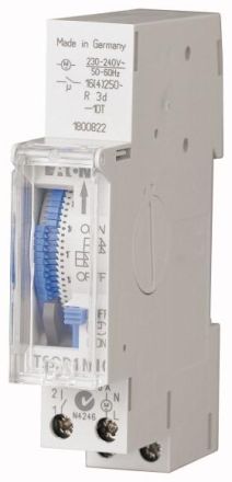 Eaton TSQD1NO Analog timer, quartz, day, 1 channel, 167388