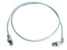 Telegärtner L00000A0189 MP8 FS500 LSZH grey 1: 1 Cat.6A-ISO 0.5m patch cable S/FTP