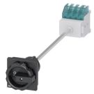 Siemens 3LD2015-0TK51 main/emergency stop switch 3-pole floor mounting