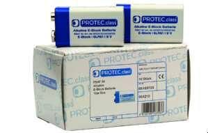 PROTEC.class 05103723 Batteries PBAT 9V Block 10Box (MHD) Battery